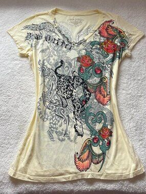 Brad Butter Y2K Graphic Tee Size XXL